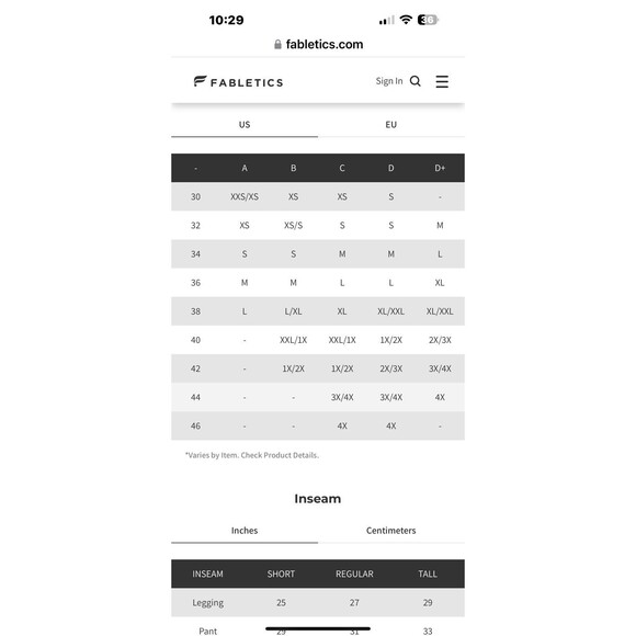 Fabletics sports bra xxs - Picture 9 of 9